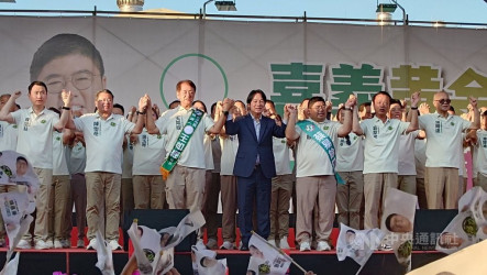 賴總統：蔡易餘當選縣長　嘉義縣將更上層樓