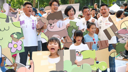 蘇巧慧沈伯洋三峽合體　喊雙北競合拚觀光
