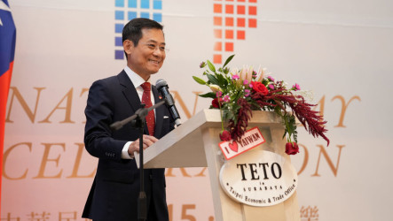 駐泗水辦事處國慶酒會　台印交流延伸東爪哇