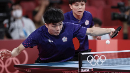 林昀儒鄭怡靜不敵世界第一　WTT中國大滿貫混雙獲亞軍