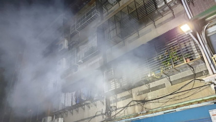 台北市公寓火警　3人送醫、已撲滅