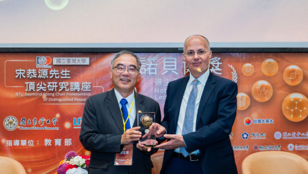 諾獎得主亞基台大演講　AI時代走向「選擇科學」