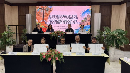 台菲農漁合作次長級會議　簽署畜產研究合作備忘錄