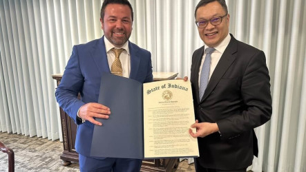 美印第安納副州長：賴總統國慶演說呼應美建國初衷　台美關係緊密