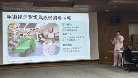 推新款AI消毒機器人　台大醫院：依經驗一晚省至少4人力