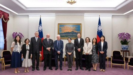 副總統：台灣致力確保民主制度穩健運作　捍衛言論自由