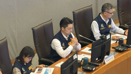 颱風薔琵來襲　蔣萬安：風勢、雨量預測達停班課標準