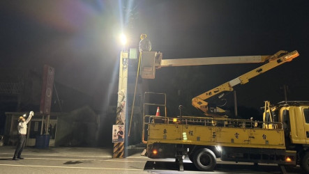 颱風薔琵來襲　雲林強風吹落電線2975戶停電