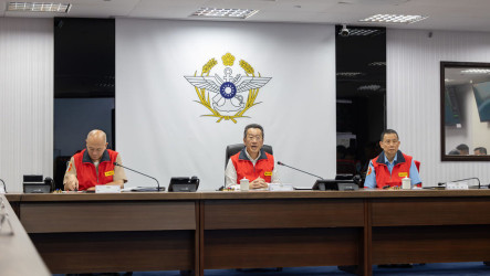 顧立雄主持國軍災防會議　指示審慎評估危安風險與支援防災