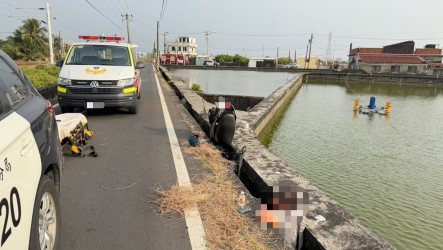 屏東警酒駕騎機車摔進水溝　枋寮分局：絕不寬貸