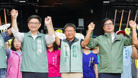 替同黨市議員參選人站台　賴瑞隆：繼續為高雄打拚