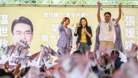 許淑華中寮競總成立爭取支持　温世政草屯造勢訴求縣鎮合作