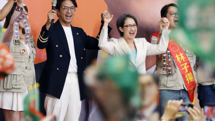 沈伯洋女力後援會成立　蕭美琴讚具備5心特質