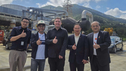 秀5G AI智慧地熱電廠　台灣大覓跨國商機