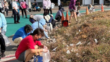 澎湖環保局號召民眾撿垃圾　清除241公斤廢棄物