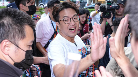 出席同志遊行  沈伯洋：推性別有關審計創造友善空間