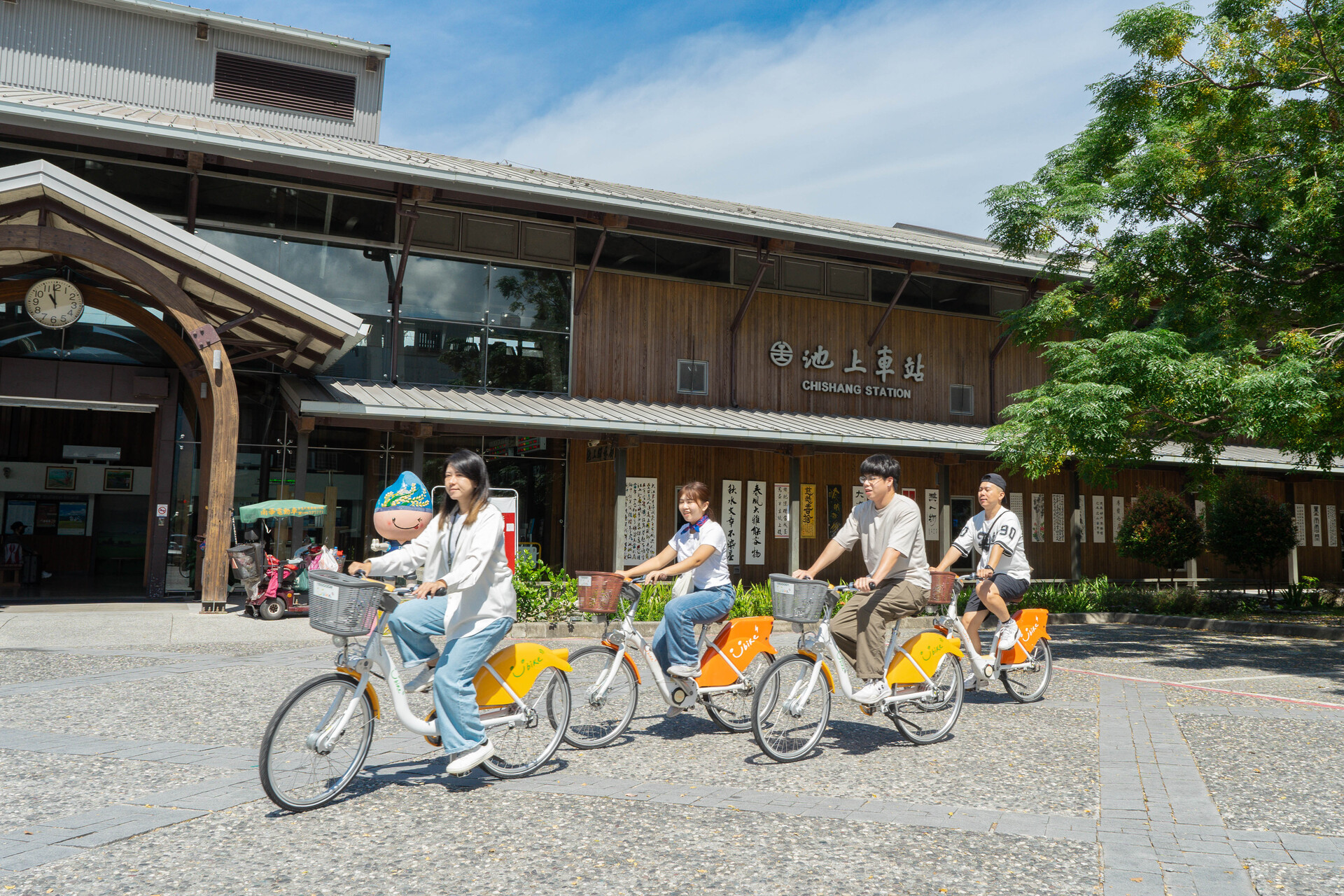 建構綠色運輸網  臺東縣120處公共自行車場站串聯山海城鄉
