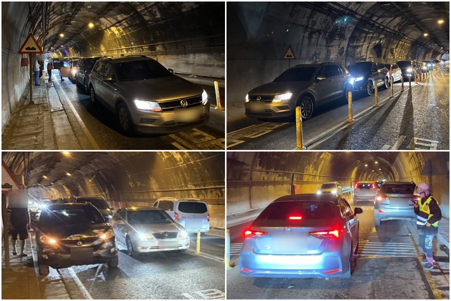 影音/清明連假首日蘇花連環車禍 5車在新澳隧道追撞釀回堵