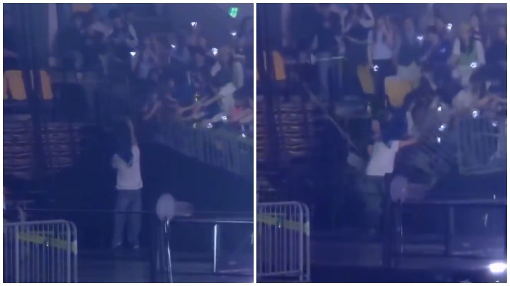 Super Junior 20週年演唱會驚魂！圍欄突倒粉絲跌落　SM緊急道歉承諾負責