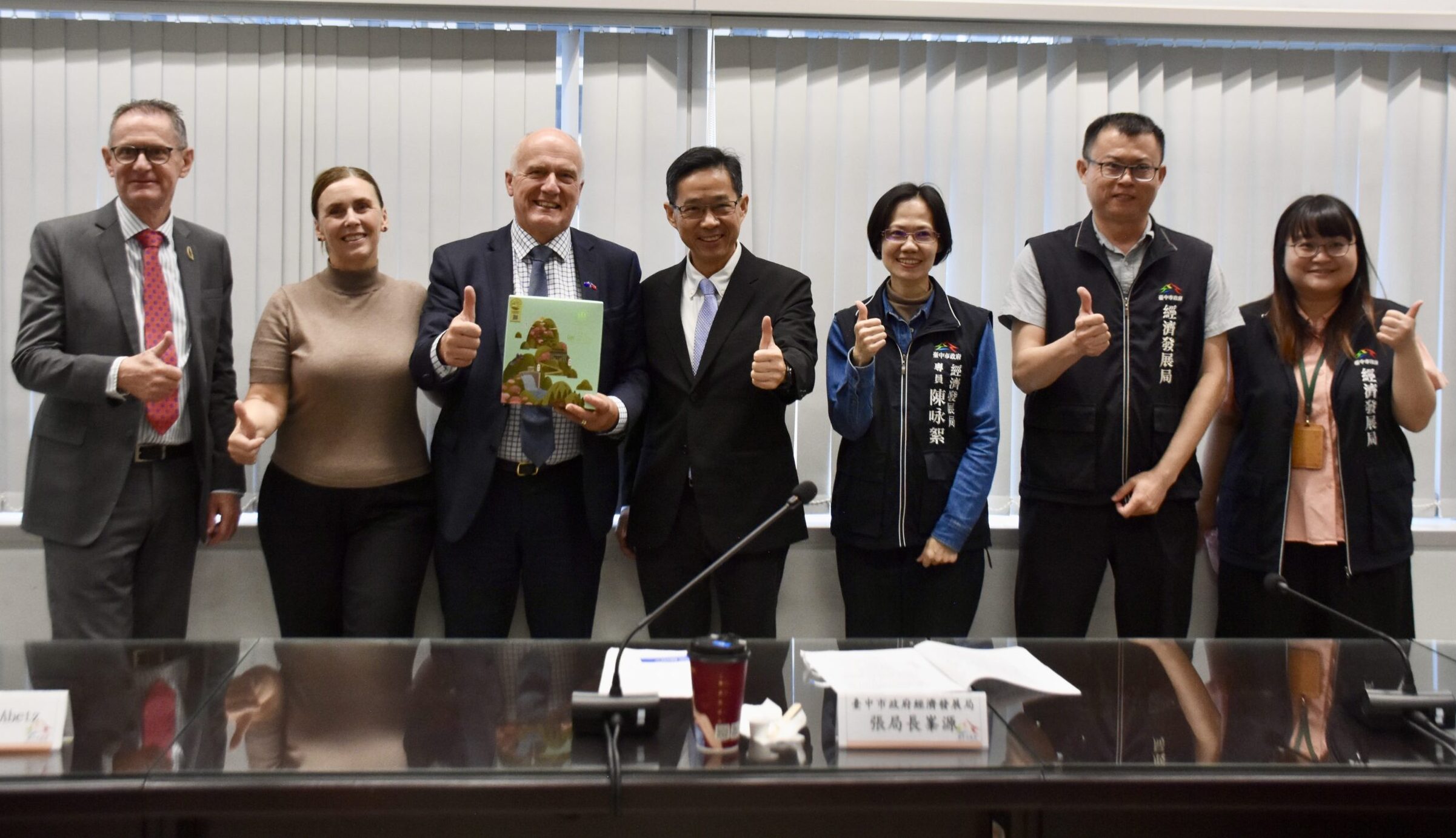 中澳綠能強強聯手！塔斯馬尼亞廳長訪中市　共謀精密機械與氫能新商機