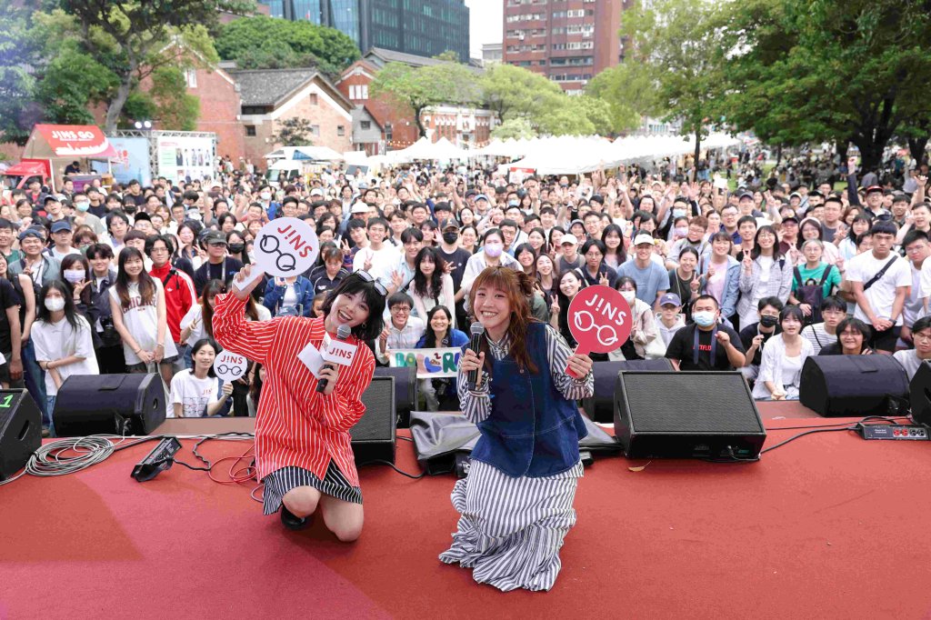 台北最萌週末！JINS毛孩市集首日引萬人參與　明HUSH、許哲珮接力登台