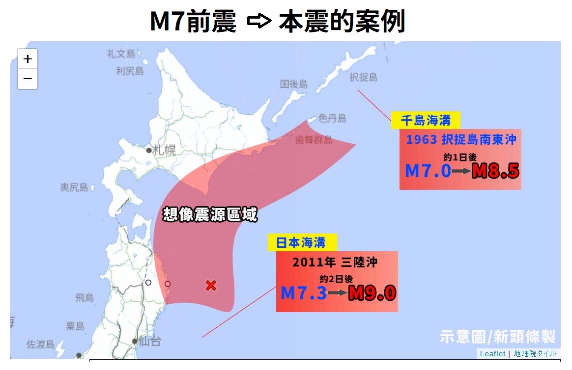 影音/繼7.5地震後 日本發布「超大地震預警」慎防8.0以上強震