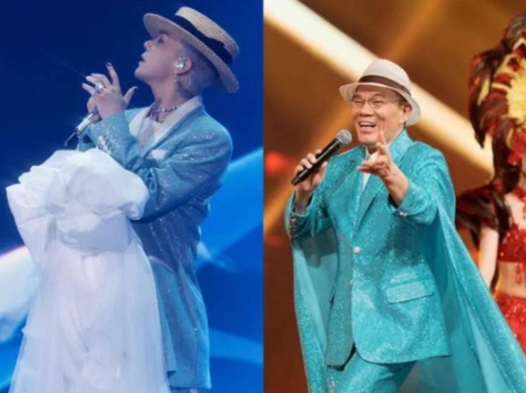 GD舞台造型撞衫陳雷？網笑翻：原來陳雷才是時尚天王